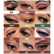 Load image into Gallery viewer, Pearlescent Glitter Powder Eyeliner Liquid Pen Waterproof Sweat Proof Not Easy To Smudge Not Caking Creative Eyeliner
