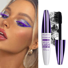 Load image into Gallery viewer, Colored Mascara Volumizing Curling Waterproof Rainbow Eye Makeup Purple Blue Black White Long Lasting Non Flaking Lash Builder
