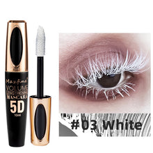 Load image into Gallery viewer, Colored Mascara Volumizing Curling Waterproof Rainbow Eye Makeup Purple Blue Black White Long Lasting Non Flaking Lash Builder
