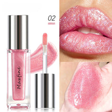 Load image into Gallery viewer, High-Shine Mirror Lip Gloss Wet Look Hydrating Plump Lip Gloss with Fine Shimmer Non-Sticky Sparkle Gloss for Spring Summer Makeup
