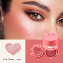 Load image into Gallery viewer, Velvet Heart Cushion Liquid Blush Natural Nude Stamp Blush Buildable Sheer to Medium Soft Matte Finish for Quick Makeup Look
