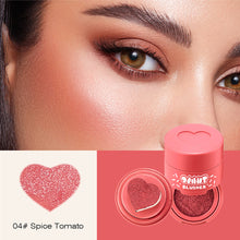 Load image into Gallery viewer, Velvet Heart Cushion Liquid Blush Natural Nude Stamp Blush Buildable Sheer to Medium Soft Matte Finish for Quick Makeup Look

