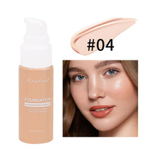 Load image into Gallery viewer, 12 Shades Liquid Foundation Waterproof Long-Lasting High Coverage Concealer Smudge-Proof Face Makeup for Daily &amp; Wedding Wear
