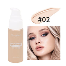 Load image into Gallery viewer, 12 Shades Liquid Foundation Waterproof Long-Lasting High Coverage Concealer Smudge-Proof Face Makeup for Daily &amp; Wedding Wear
