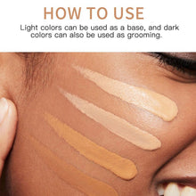 Load image into Gallery viewer, 12 Shades Liquid Foundation Waterproof Long-Lasting High Coverage Concealer Smudge-Proof Face Makeup for Daily &amp; Wedding Wear
