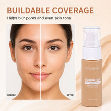 Load image into Gallery viewer, 12 Shades Liquid Foundation Waterproof Long-Lasting High Coverage Concealer Smudge-Proof Face Makeup for Daily &amp; Wedding Wear
