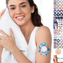 Load image into Gallery viewer, 6Pcs Adhesive Patches for Freestyle Libre 2/3 Waterproof Sweatproof CGM Sensor Cover Tape Hypoallergenic Long Lasting 10 Days
