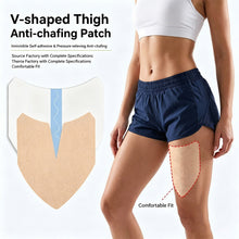 Load image into Gallery viewer, 10Pcs Thigh Chafing Patch Anti Friction Sticker Non-Woven/Elastic Fabric Invisible Leg Protection for High Heels Skirt Shorts Summer
