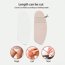 Load image into Gallery viewer, Disposable Thigh Chafing Patch Anti Friction Invisible Inner Thigh Protector Sticker for Skirts Shorts Dresses Summer Leg Guard
