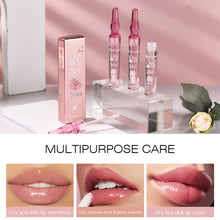Load image into Gallery viewer, Color Changing Lip Gloss Temperature Reactive Rose Petal Jelly Tint Plumping Oil Tint Moisturizing Shiny Finish Long Lasting Lip Makeup
