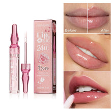 Load image into Gallery viewer, Color Changing Lip Gloss Temperature Reactive Rose Petal Jelly Tint Plumping Oil Tint Moisturizing Shiny Finish Long Lasting Lip Makeup
