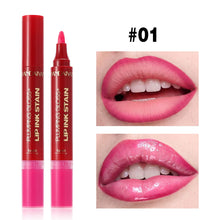 Load image into Gallery viewer, 2 in 1 Lip Gloss &amp; Lipstick Set for Dark Lips High Pigment Creamy Shiny Lip Gloss Solid Lipstick Full Coverage Long Lasting
