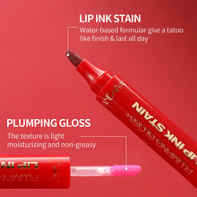 Load image into Gallery viewer, 2 in 1 Lip Gloss &amp; Lipstick Set for Dark Lips High Pigment Creamy Shiny Lip Gloss Solid Lipstick Full Coverage Long Lasting
