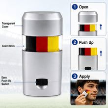 Load image into Gallery viewer, 3 Colors Football Game Face Body Paint Stick Oil Based Face Painting Crayons for Football Fan Festival Halloween Cosplay Makeup Tool
