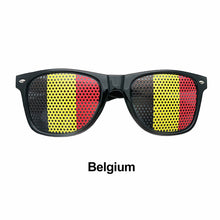 Load image into Gallery viewer, Country Flag Pattern Sunglasses Shades for Soccer Fans Outdoor Sports Protective Glasses Team Spirit Accessories
