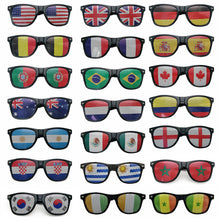 Load image into Gallery viewer, Country Flag Pattern Sunglasses Shades for Soccer Fans Outdoor Sports Protective Glasses Team Spirit Accessories
