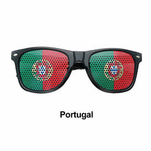 Load image into Gallery viewer, Country Flag Pattern Sunglasses Shades for Soccer Fans Outdoor Sports Protective Glasses Team Spirit Accessories
