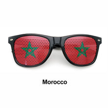 Load image into Gallery viewer, Country Flag Pattern Sunglasses Shades for Soccer Fans Outdoor Sports Protective Glasses Team Spirit Accessories
