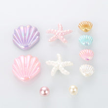 Load image into Gallery viewer, 18PCS Shoe Charm Set Shoe DIY Summer Starfish Shell Handicrafts Shoe Decoration Buckle Charms Hole Shoes Accessories
