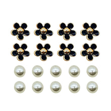 Load image into Gallery viewer, 3D Cute Daisies Pearl Set Shoe Charms Slide Sandals DIY Clogs Decoration Shoe Buckle Pins Shoe Decoration Accessories for Gifts
