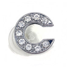 Load image into Gallery viewer, Crystal Alphabet Shoe Charms Glitter Rhinestone Letter Shoes Charm Decorations Jewelry Slider Bracelet Wristbands Accessories
