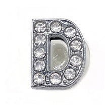 Load image into Gallery viewer, Crystal Alphabet Shoe Charms Glitter Rhinestone Letter Shoes Charm Decorations Jewelry Slider Bracelet Wristbands Accessories
