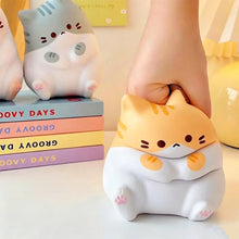 Load image into Gallery viewer, 1Pc Cute Cartoon Cat Slow Rebound Squeeze Toy Soft PU Pinch Fidget Ball Stress Relief Gift For Kids Adults Halloween Christmas
