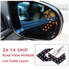 Load image into Gallery viewer, 2x 14 SMD LED Arrow Panel For Car Rear View Mirror Indicator Turn Signal Light
