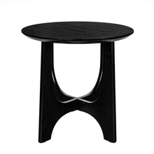 Load image into Gallery viewer, 25" Round End Table, Wooden Side Table,Night Stand for Bedroom, Living Room ,Reception Room
