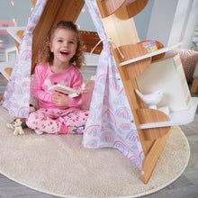 Load image into Gallery viewer, Book Nook Tent with Shelves
