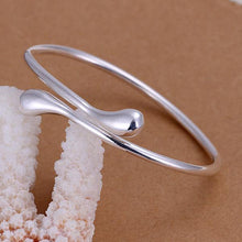 Load image into Gallery viewer, New Fashion Solid Silver Jewellery Sets Necklace+Bracelet+ Ring +1 Pair Earrings
