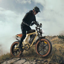 Load image into Gallery viewer, Electric Bike 20" x 4.0 Electric Bike for Adults with 750W Brushless Motor, 48V 34Ah Removable Dual Battery, Extra Long Cruising Range,7-Speed Transmission UL Certified
