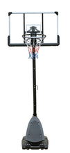 Load image into Gallery viewer, Height Adjustable 7.5 to 10ft Basketball Hoop 44 Inch Backboard Portable Basketball Goal System with Stable Base and Wheels, use for Outdoor
