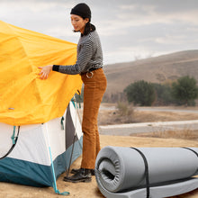 Load image into Gallery viewer, Memory Foam Camping Mattress - 75"x30"x3" Perfect for Outdoor Activities, RVs, Guest Rooms, and Dorms; Foldable, Portable, with Water-Resistant Zipper Cover, CertiPUR-US Certified
