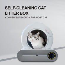 Load image into Gallery viewer, Smart Cat Litter Box Cat Litter Box Self-cleaning
