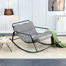 Load image into Gallery viewer, Rocker chair, fashionable armchair, lounge sofa, lounge chair, suitable for daycare, living room, bedroom
