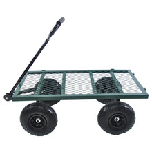 Load image into Gallery viewer, Wagon Cart Garden cart trucks make it easier to transport firewood (green)
