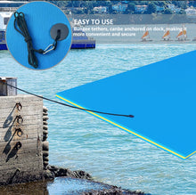 Load image into Gallery viewer, Floating Water Mat, 9' × 6' Lily Pad Floating Mat, 3-Layer Foam Water Floating Pad for Water Recreation and Relaxing, Thick and Durable Water Activities Mat for Lake, Oceans
