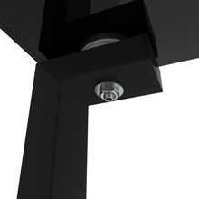 Load image into Gallery viewer, Black Glass Coffee Table, Clear Coffee Table，Modern Side Center Tables for Living Room， Living Room Furniture
