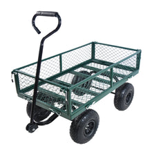 Load image into Gallery viewer, Wagon Cart Garden cart trucks make it easier to transport firewood (green)
