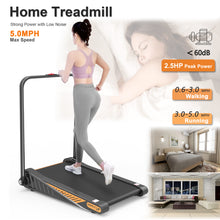 Load image into Gallery viewer, Under Desk Walking Pad, Treadmill 8% Incline 2.5HP 280LBS with Remote Control
