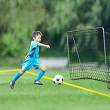 Load image into Gallery viewer, 6.55FT Football Goal with Field Ropes, Galvanized Pipe-Including Two Football-Goal for Kids and Adults,Silver
