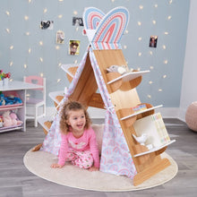 Load image into Gallery viewer, Book Nook Tent with Shelves
