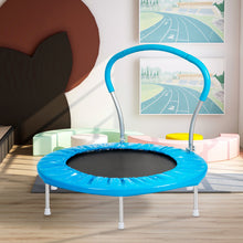 Load image into Gallery viewer, 36" TRAMPOLINE WITH HANDLE(BL)-METAL
