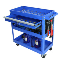 Load image into Gallery viewer, Rolling Tool Cart, Premium 1-Drawer Utility Cart, Heavy Duty Industrial Storage Organizer Mechanic Service Cart with Wheels and Locking System
