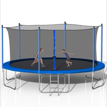 Load image into Gallery viewer, 14FT  Trampoline with Safety Enclosure Net,Heavy Duty Jumping Mat and Spring Cover Padding for Kids and Adults,  Ladder
