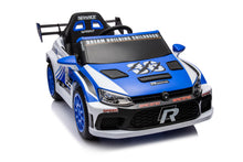 Load image into Gallery viewer, 12V4A 20W*2 one button start, forward and backward, high and low speed, music, front light, power display,  two doors can open, 2.4G R/C, seat belt four wheel absorber KIDS RIDE ON CAR
