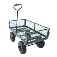Load image into Gallery viewer, Wagon Cart Garden cart trucks make it easier to transport firewood (green)
