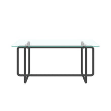 Load image into Gallery viewer, Modern Tempered Glass Tea Table Coffee Table, Table for Living Room,Transparent
