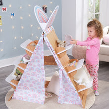 Load image into Gallery viewer, Book Nook Tent with Shelves
